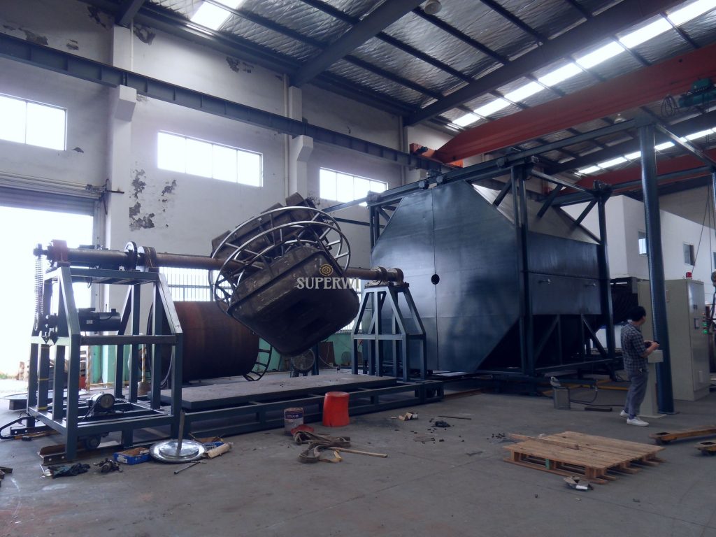 big size shuttle machine
